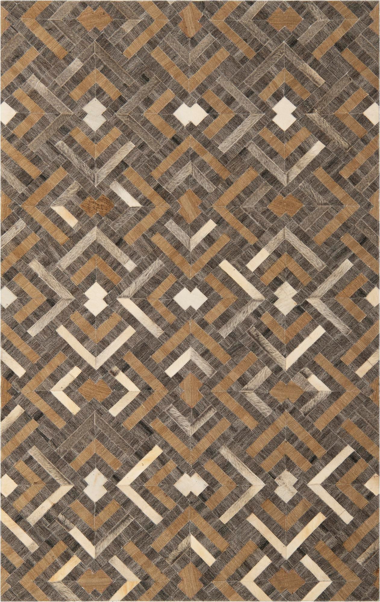 5' x 7' 9 Cowhide Rug