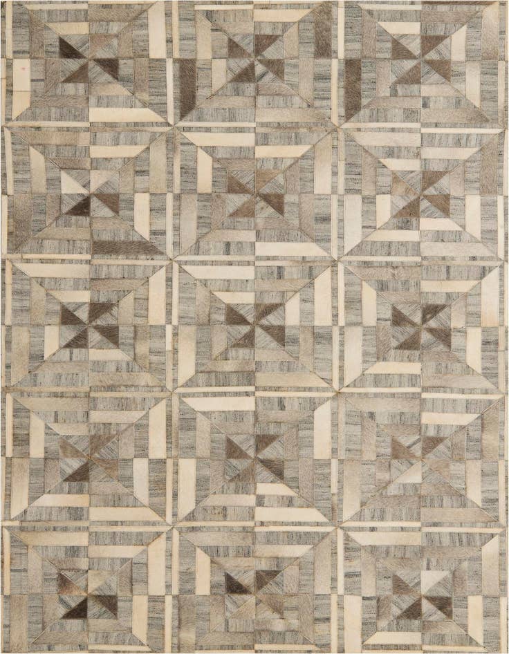 Detail image of 5' x 7' 9 Cowhide Rug