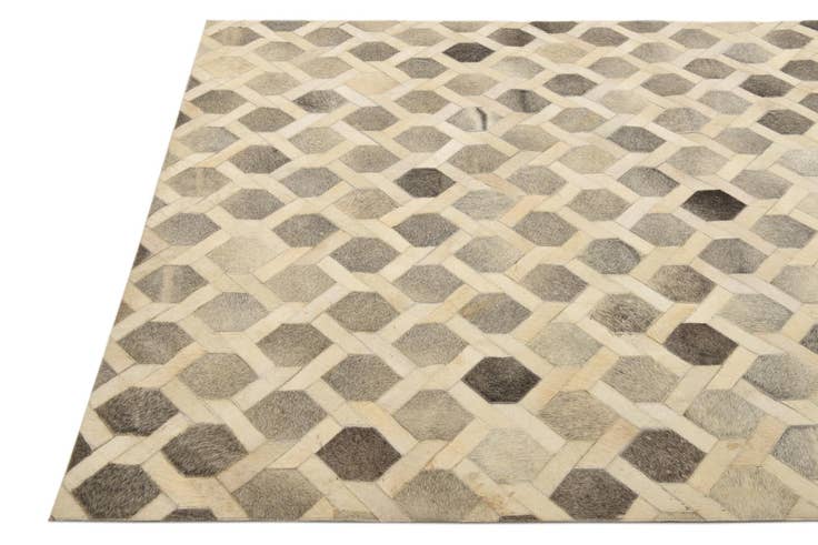Detail image of 5' 1 x 8' Cowhide Rug