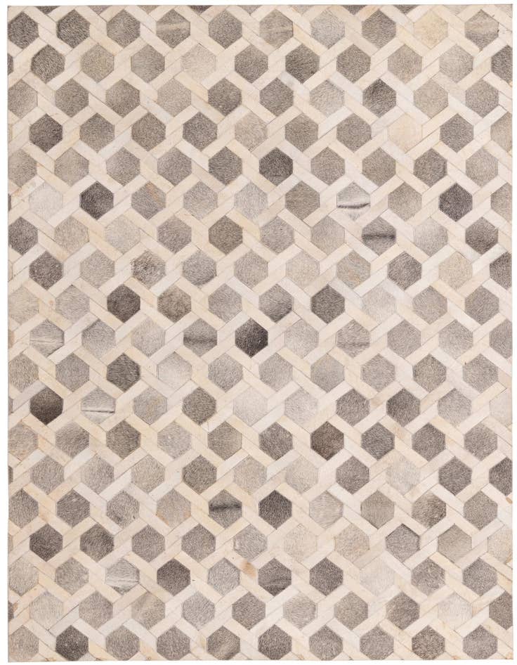 Detail image of 5' 1 x 8' Cowhide Rug
