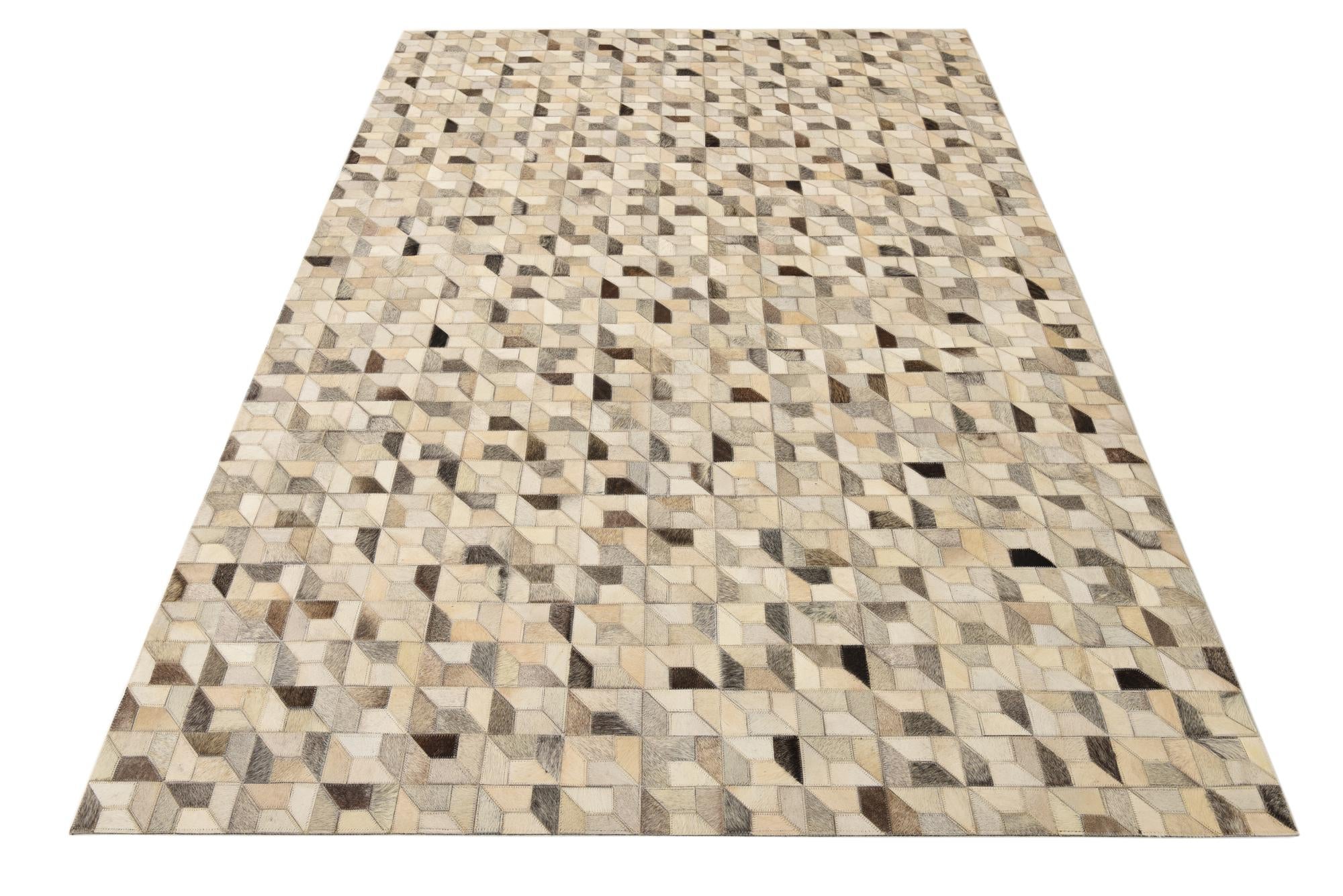 5' 4 x 7' 6 Cowhide Rug