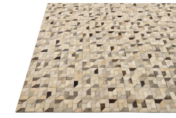 Detail image of 5' 4 x 7' 6 Cowhide Rug