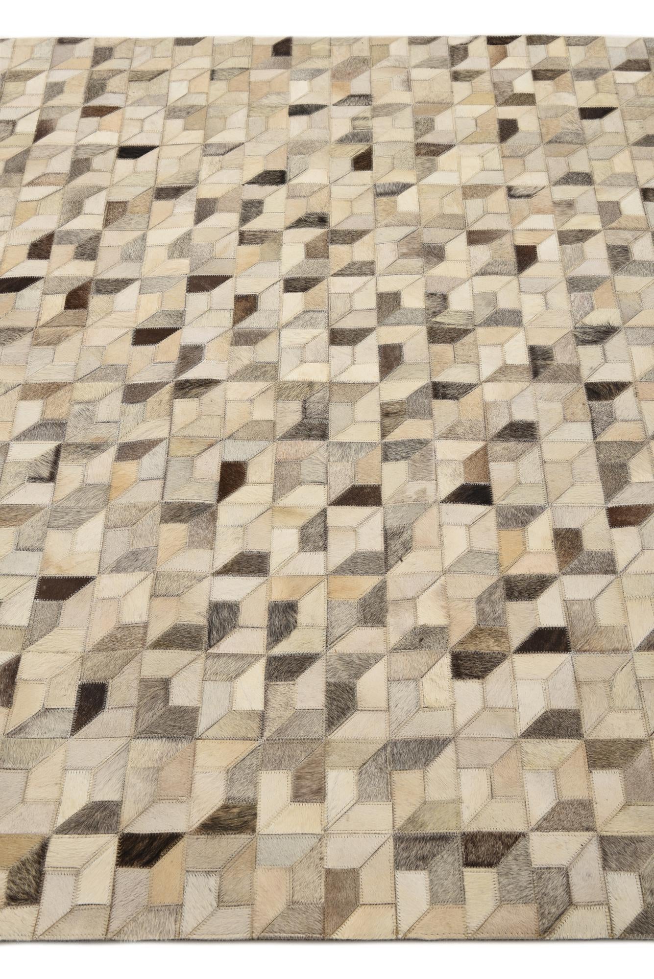 5' 4 x 7' 6 Cowhide Rug