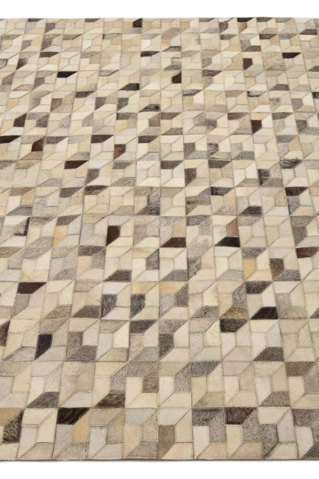 Detail image of 5' 4 x 7' 6 Cowhide Rug