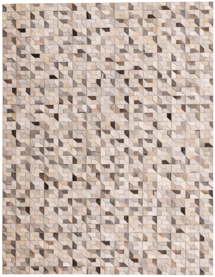 Detail image of 5' 4 x 7' 6 Cowhide Rug