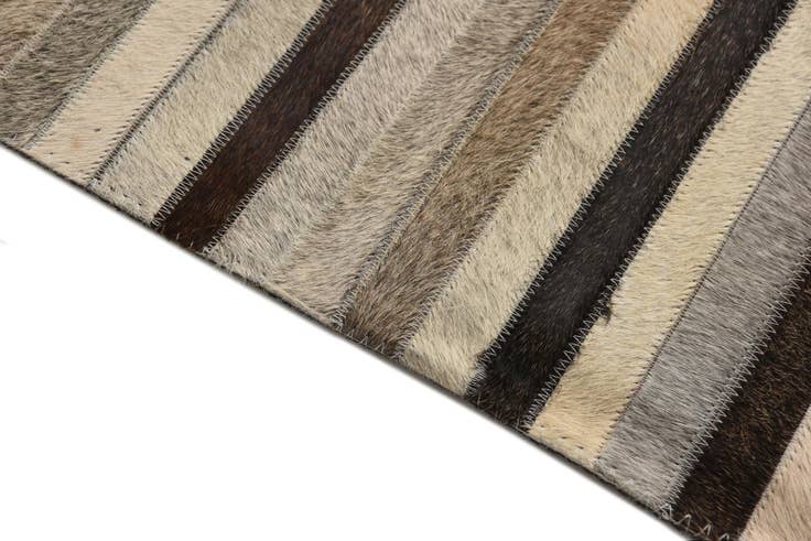 Detail image of 5' 1 x 8' Cowhide Rug