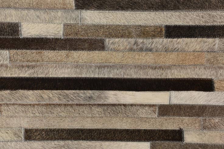 Detail image of 5' 1 x 8' Cowhide Rug