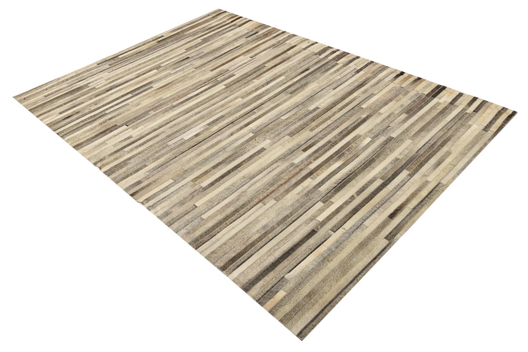5' 4 x 7' 6 Cowhide Rug
