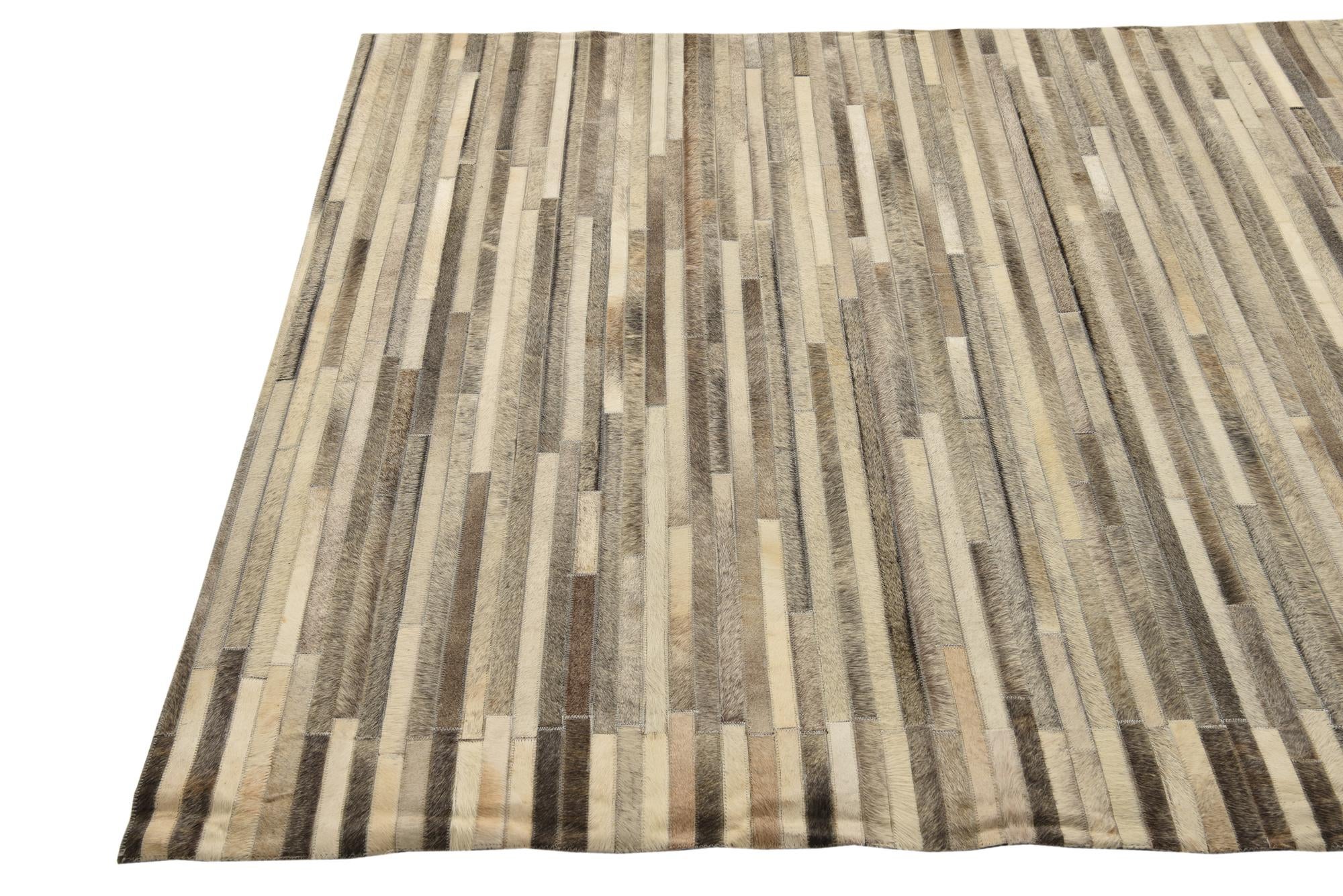 5' 4 x 7' 6 Cowhide Rug