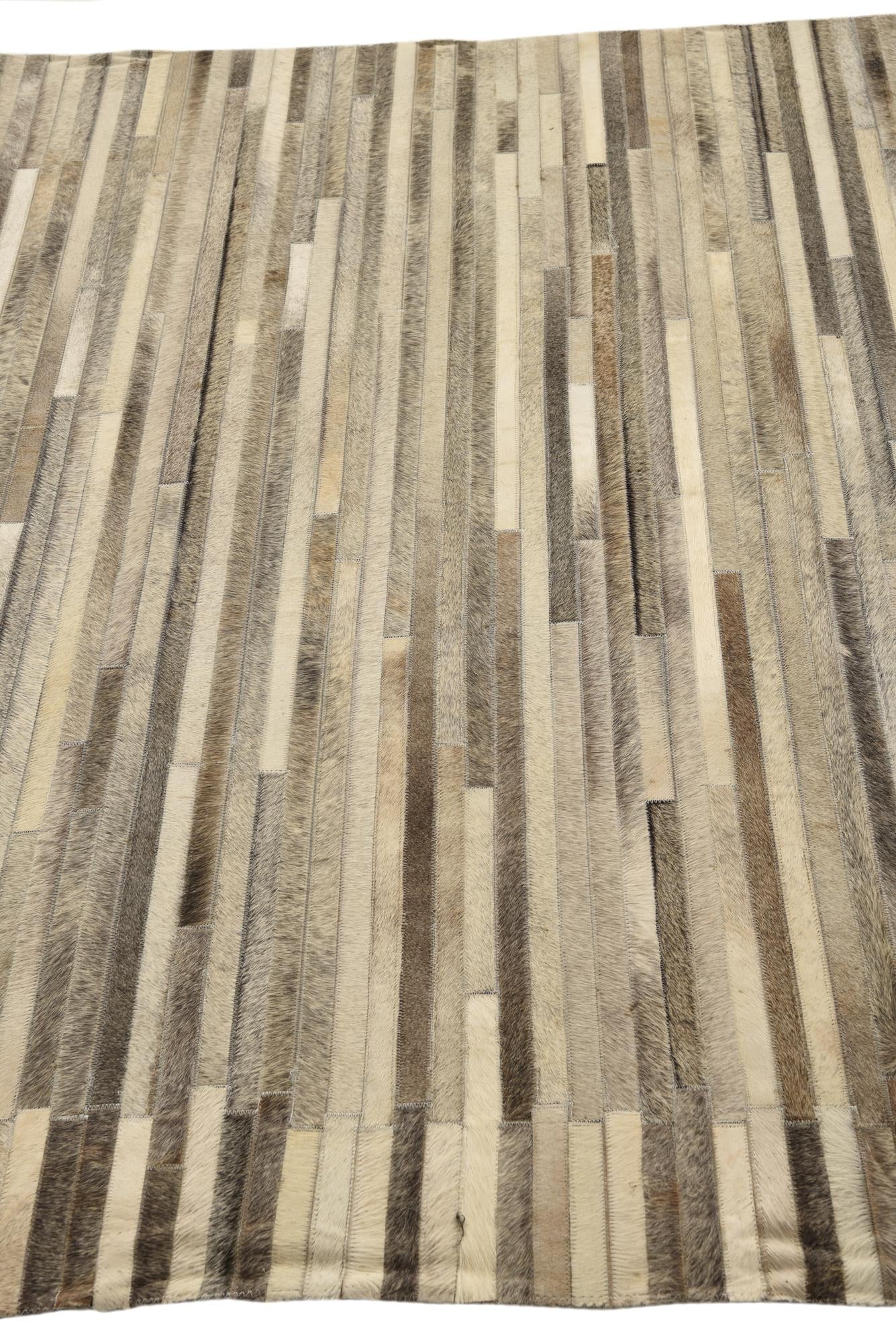 5' 4 x 7' 6 Cowhide Rug