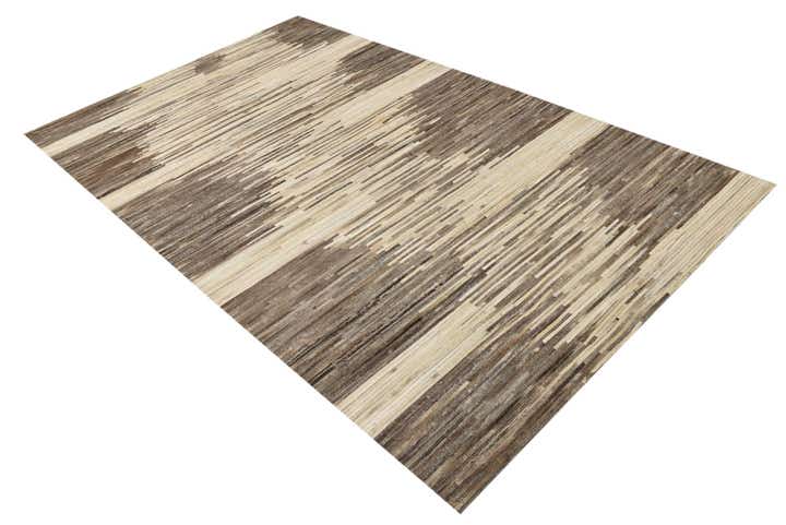 5' x 8' 3 Cowhide Rug