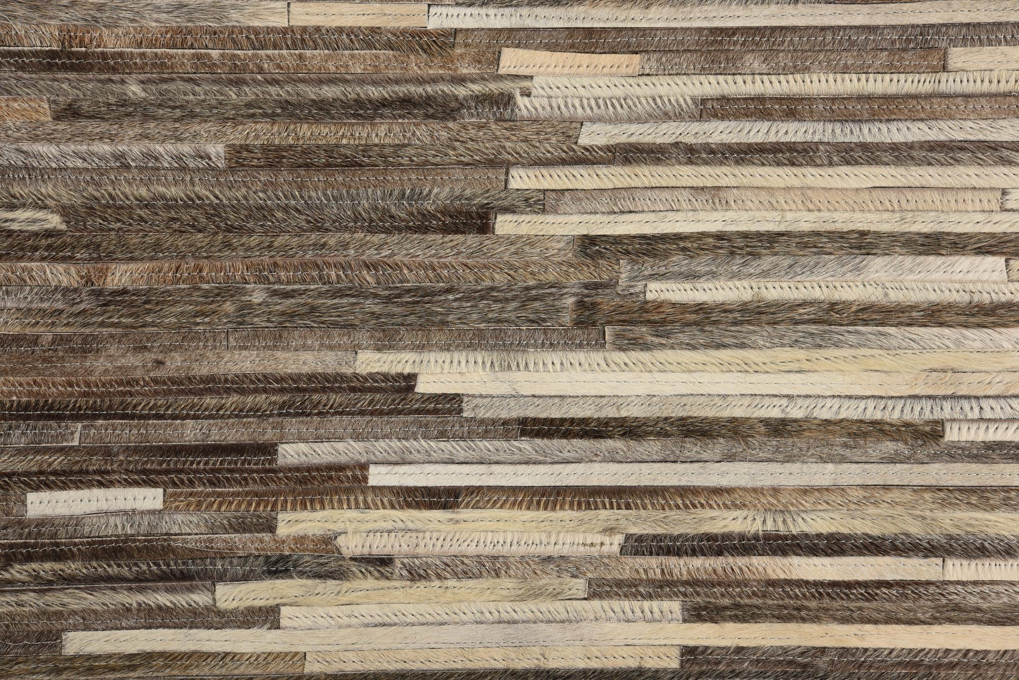5' x 8' 3 Cowhide Rug