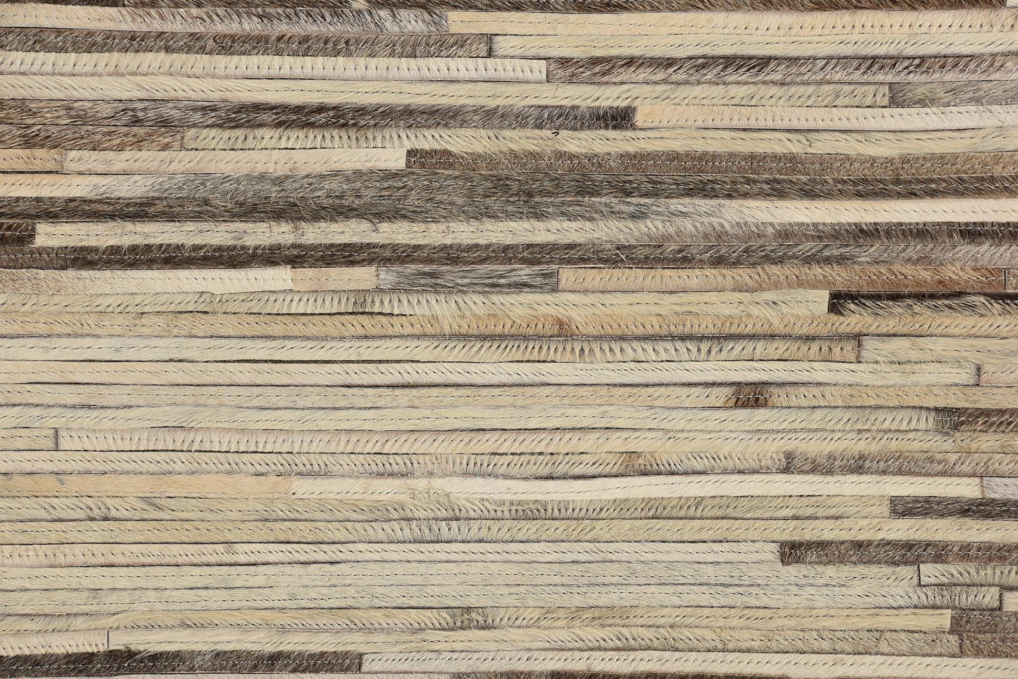 5' x 8' 3 Cowhide Rug
