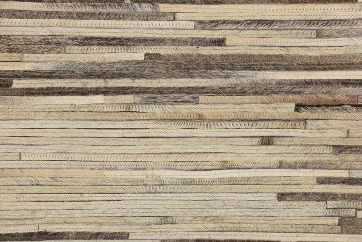 5' x 8' 3 Cowhide Rug