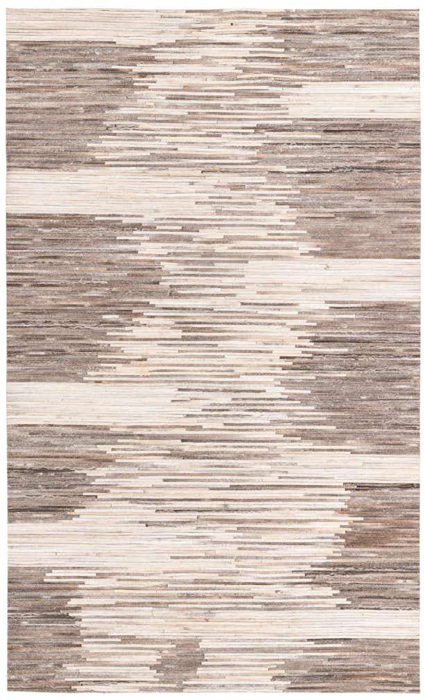 5' x 8' 3 Cowhide Rug