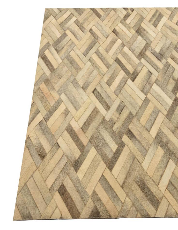 Detail image of 4' 10 x 7' Cowhide Rug