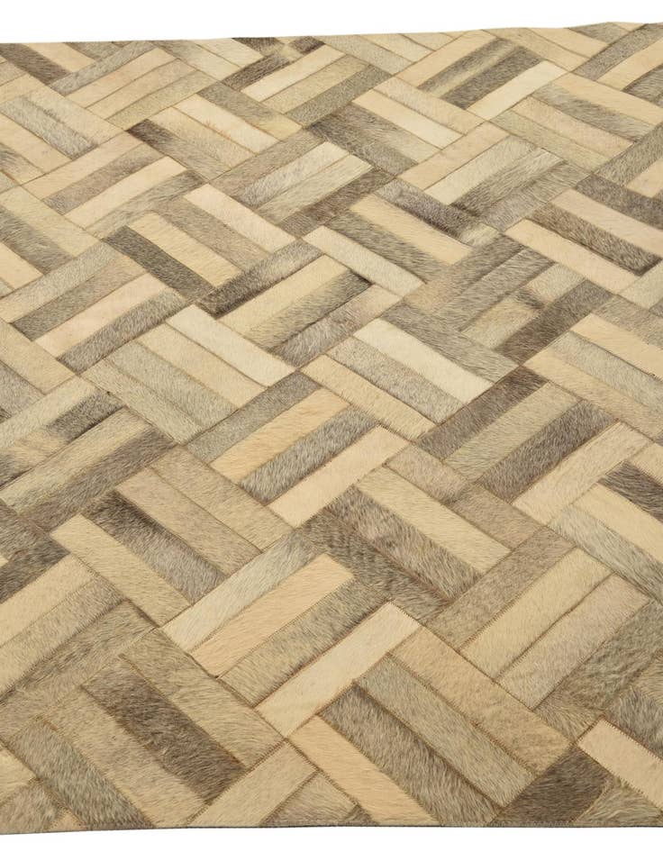 Detail image of 4' 10 x 7' Cowhide Rug