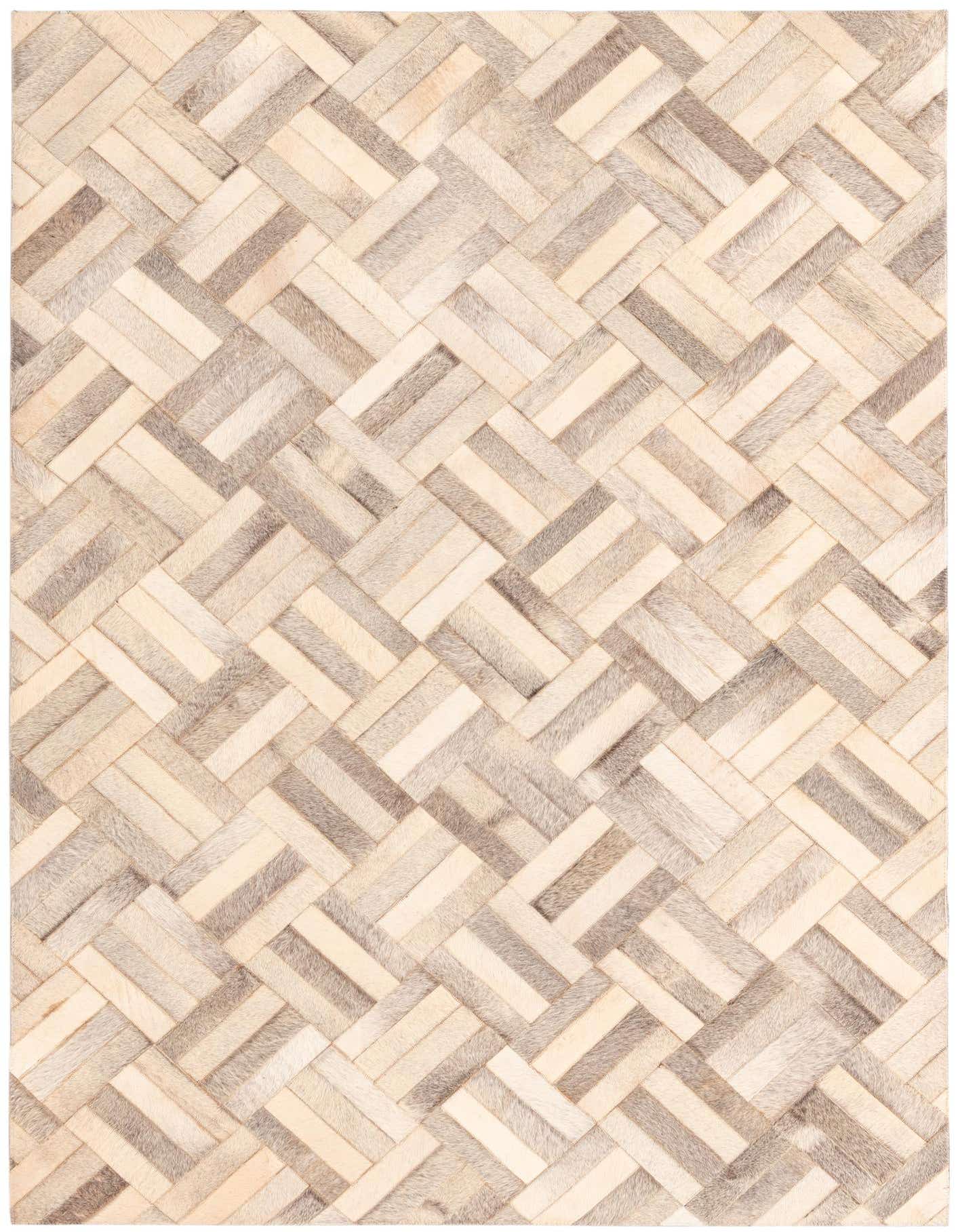 4' 10 x 7' Cowhide Rug