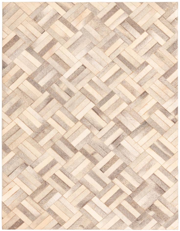 Detail image of 4' 10 x 7' Cowhide Rug