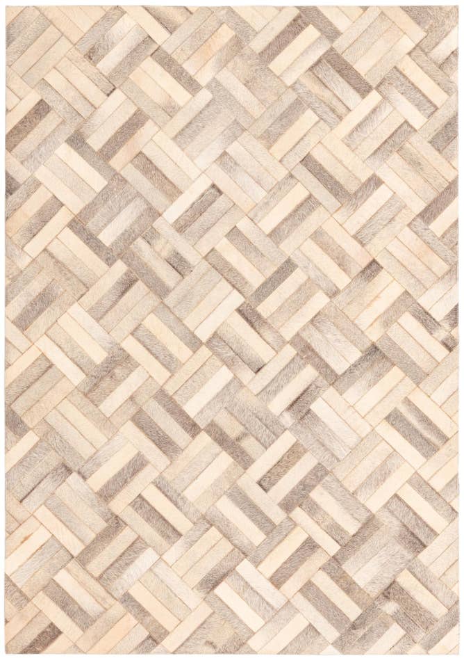 Detail image of 4' 10 x 7' Cowhide Rug