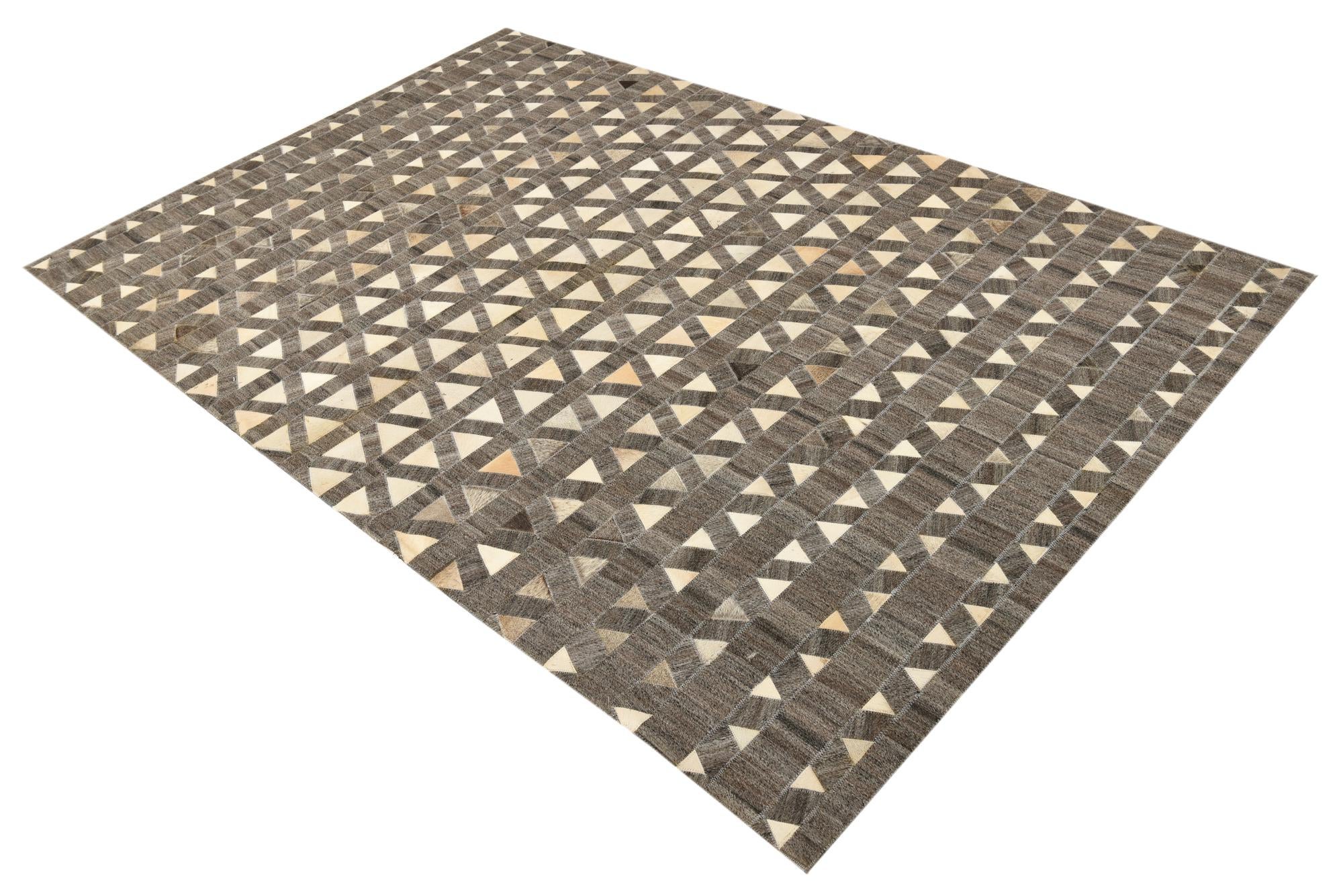 5' 2 x 8' Cowhide Rug