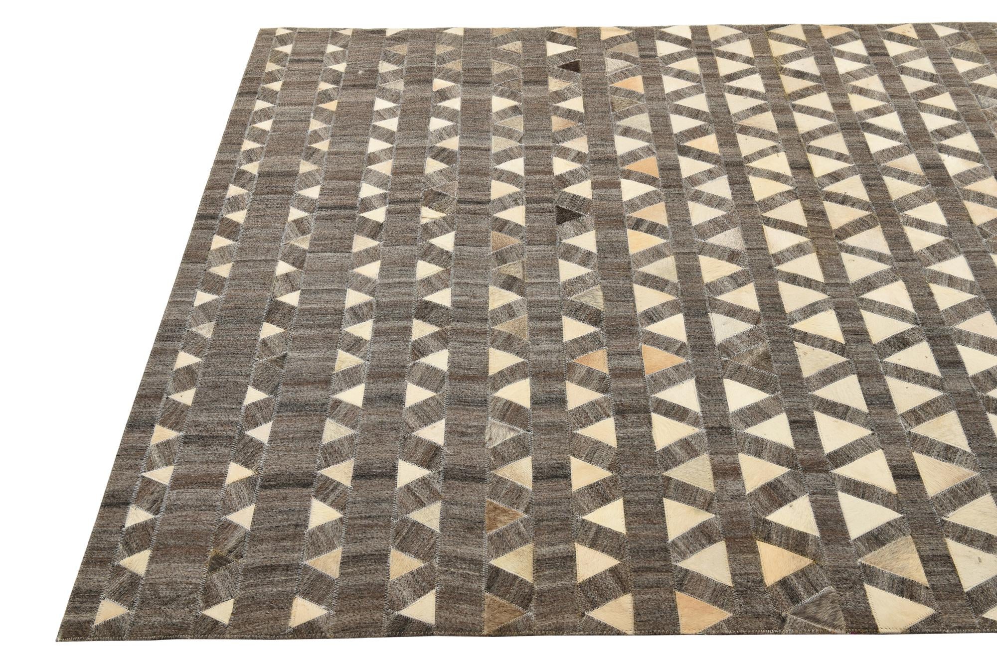 5' 2 x 8' Cowhide Rug