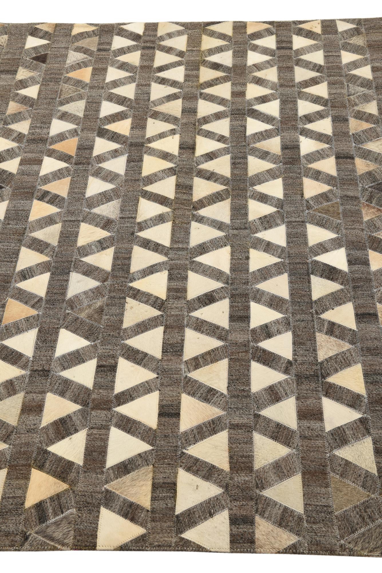 5' 2 x 8' Cowhide Rug