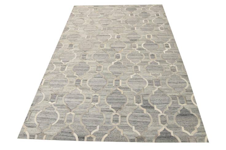 Detail image of 5' 1 x 7' 10 Cowhide Rug