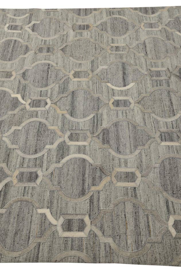 Detail image of 5' 1 x 7' 10 Cowhide Rug