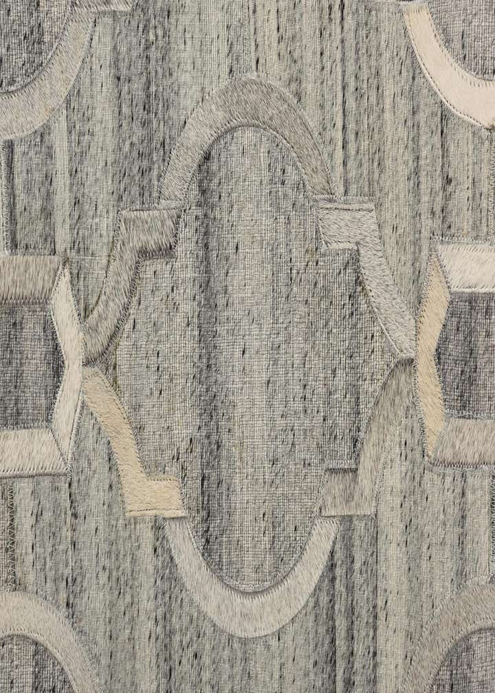 5' 1 x 7' 10 Cowhide Rug