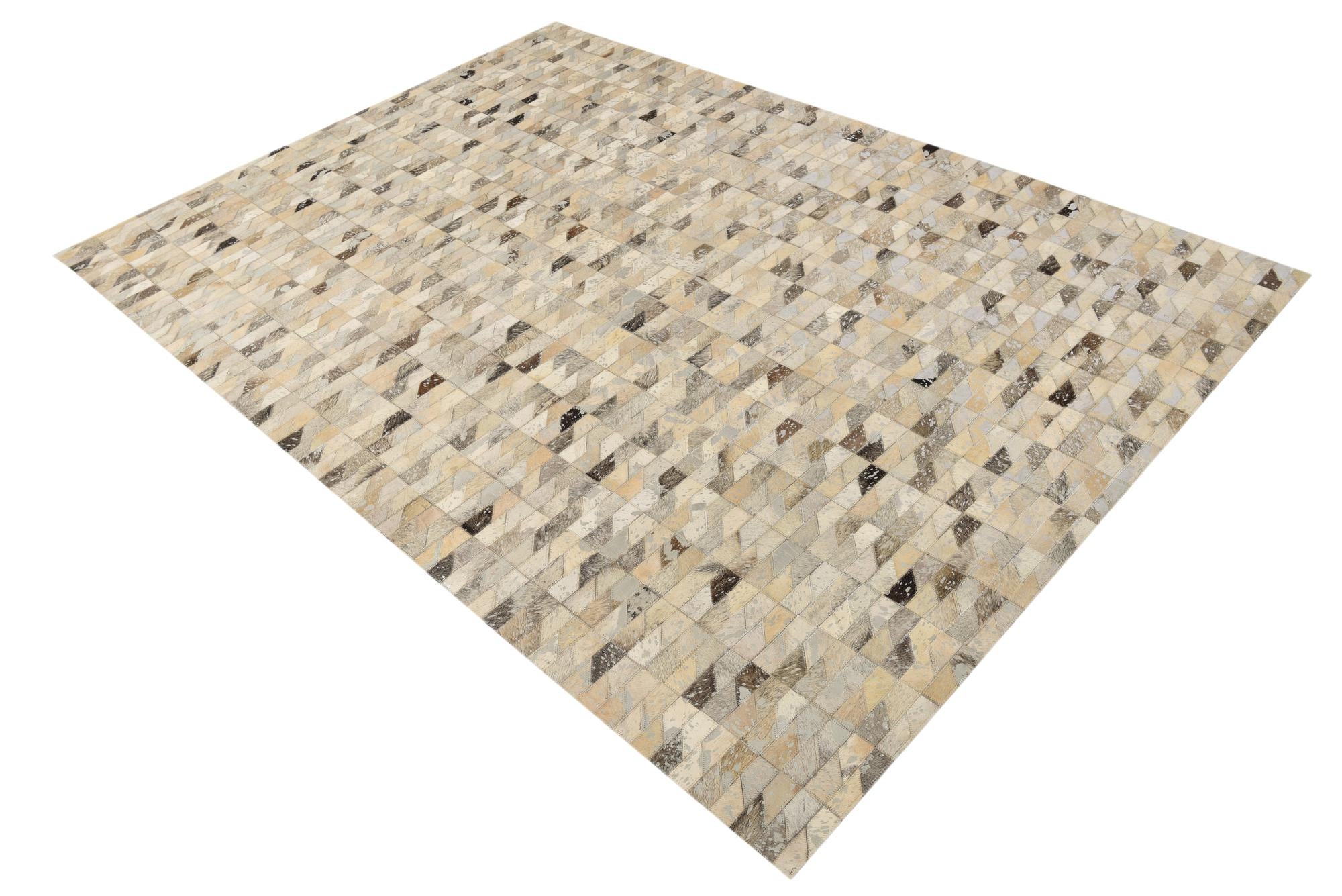 5' 4 x 7' 6 Cowhide Rug