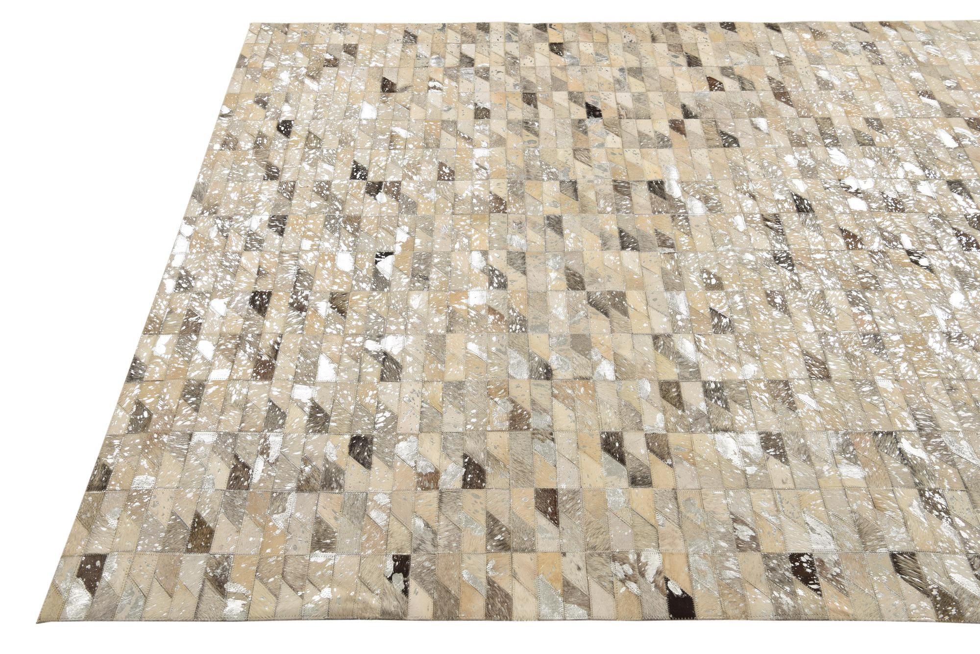 5' 4 x 7' 6 Cowhide Rug