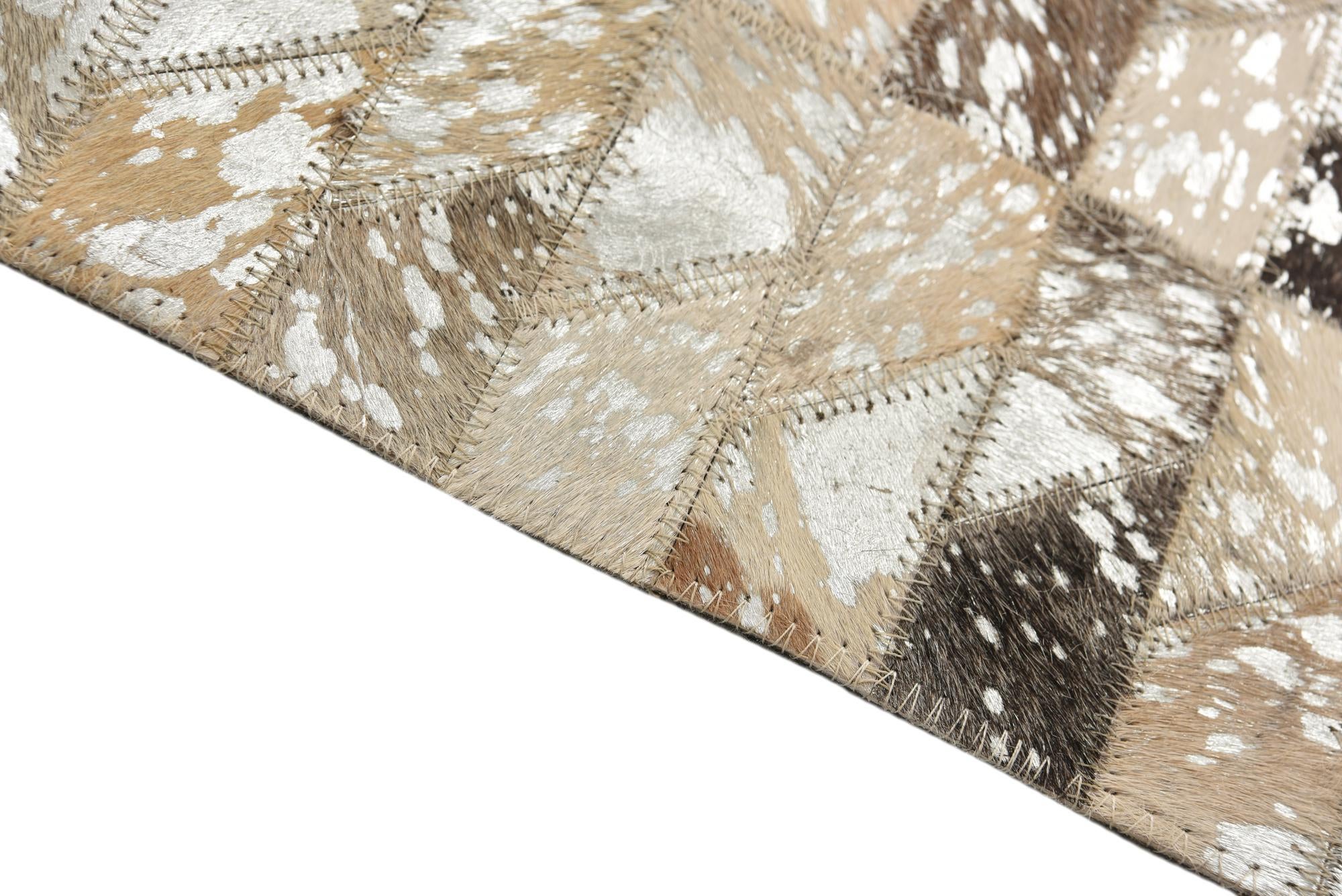 5' 4 x 7' 7 Cowhide Rug