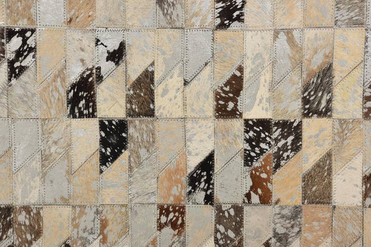 Detail image of 5' 4 x 7' 7 Cowhide Rug