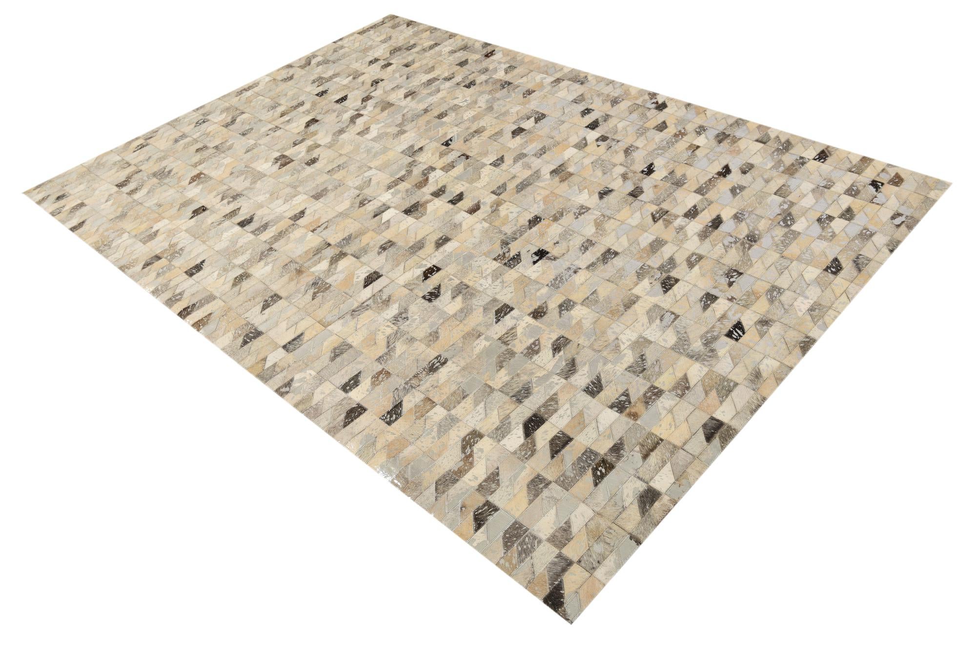 5' 4 x 7' 6 Cowhide Rug