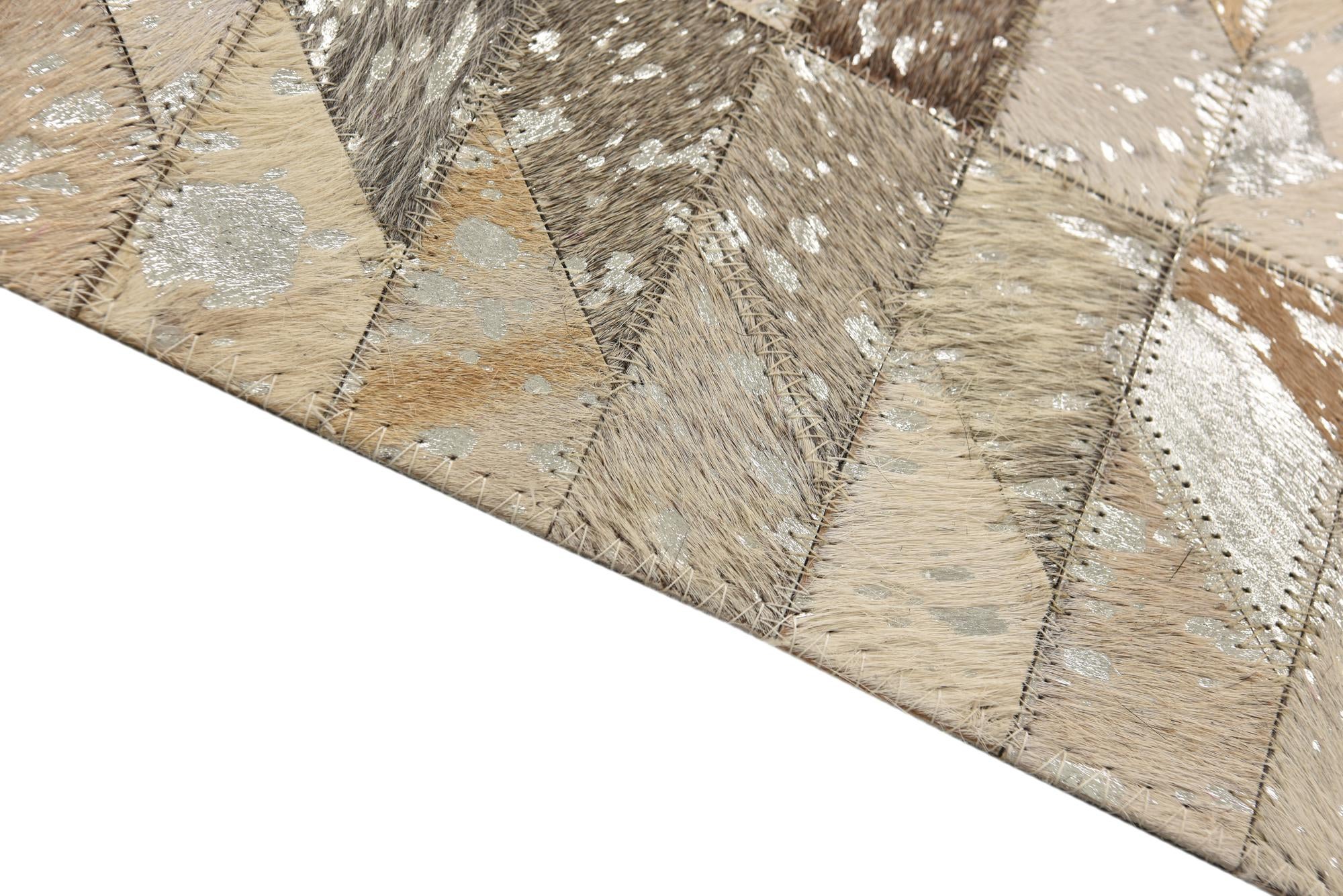 5' 4 x 7' 6 Cowhide Rug