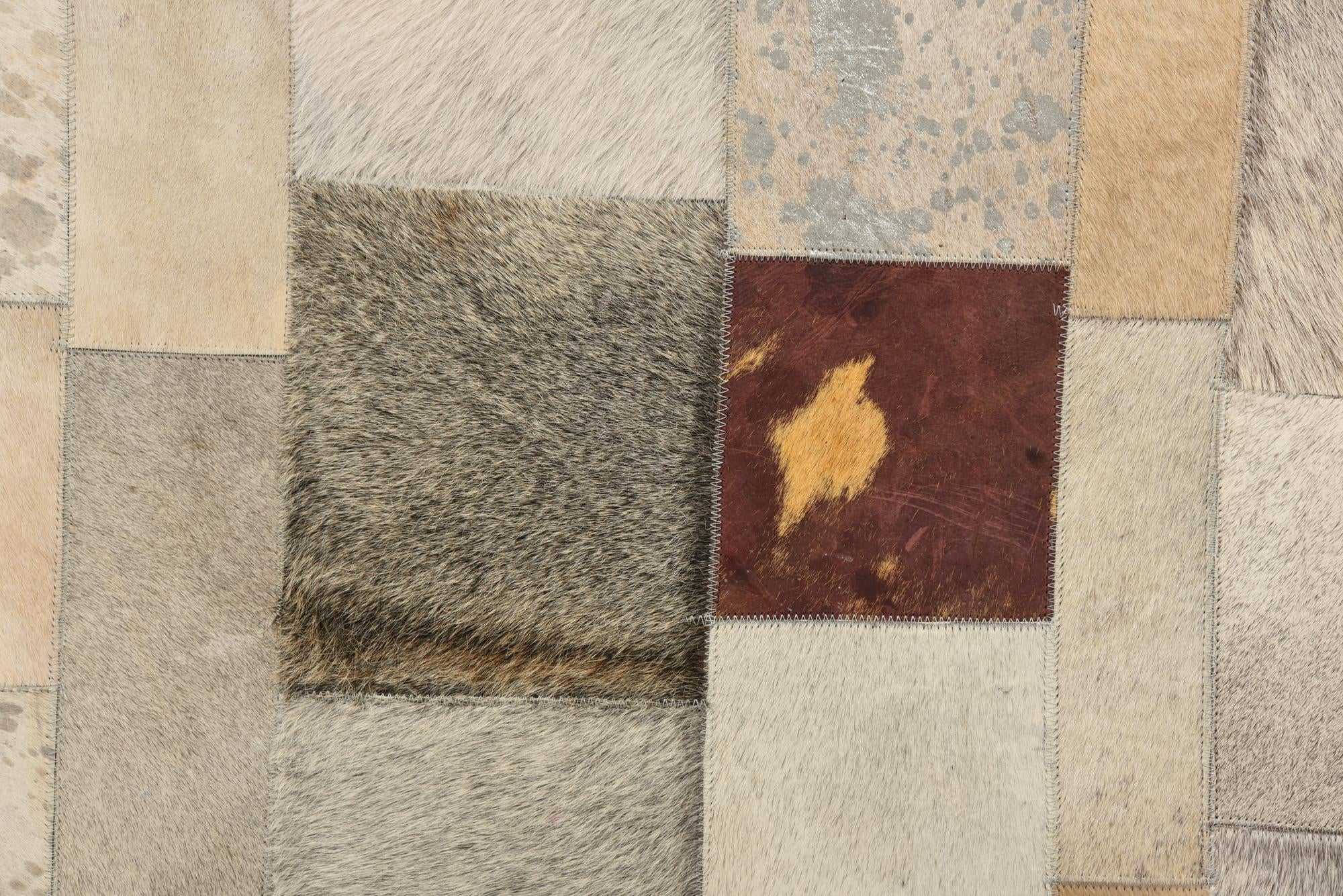 5' 1 x 8' 1 Cowhide Rug
