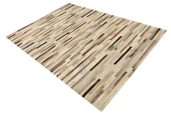 5' 3 x 7' 5 Cowhide Rug