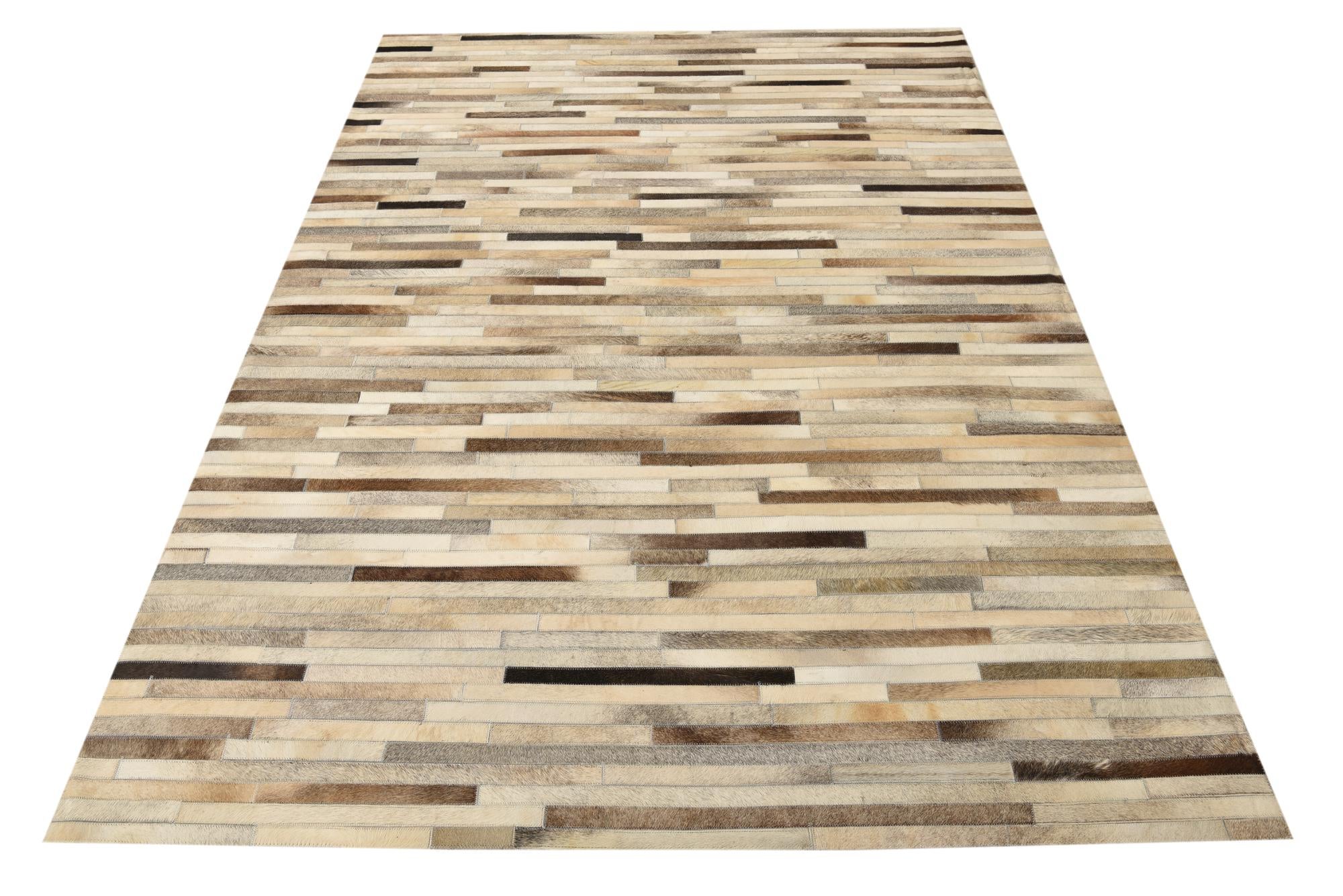 5' 3 x 7' 5 Cowhide Rug