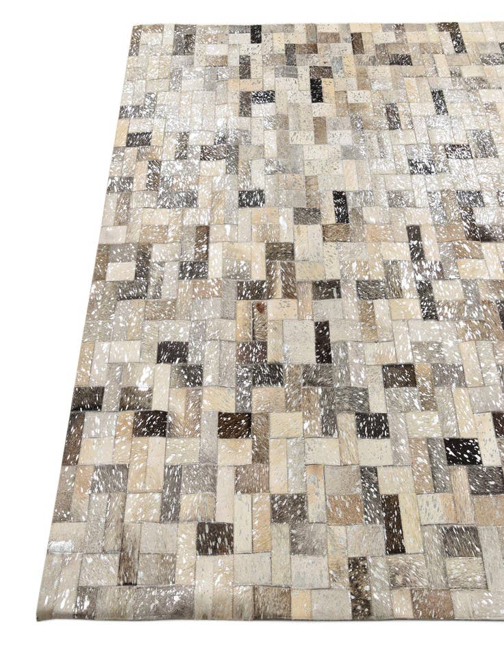 Detail image of 5' 3 x 7' 6 Cowhide Rug