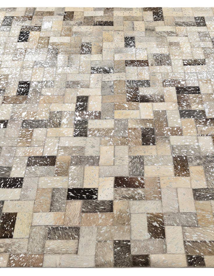 Detail image of 5' 3 x 7' 6 Cowhide Rug