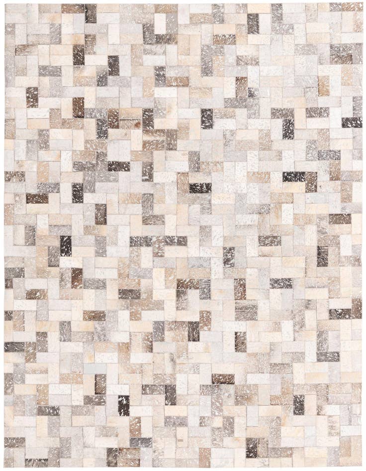 Detail image of 5' 3 x 7' 6 Cowhide Rug