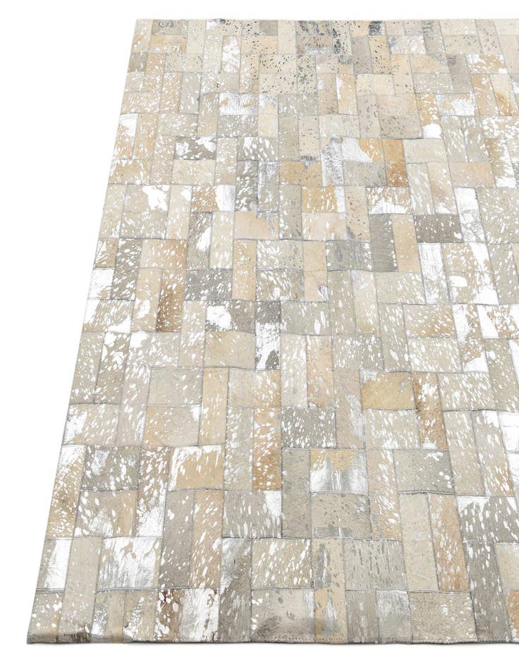 Detail image of 5' 3 x 8' 2 Cowhide Rug