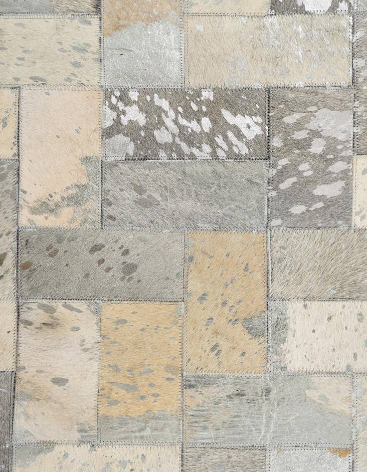 Detail image of 5' 3 x 8' 2 Cowhide Rug