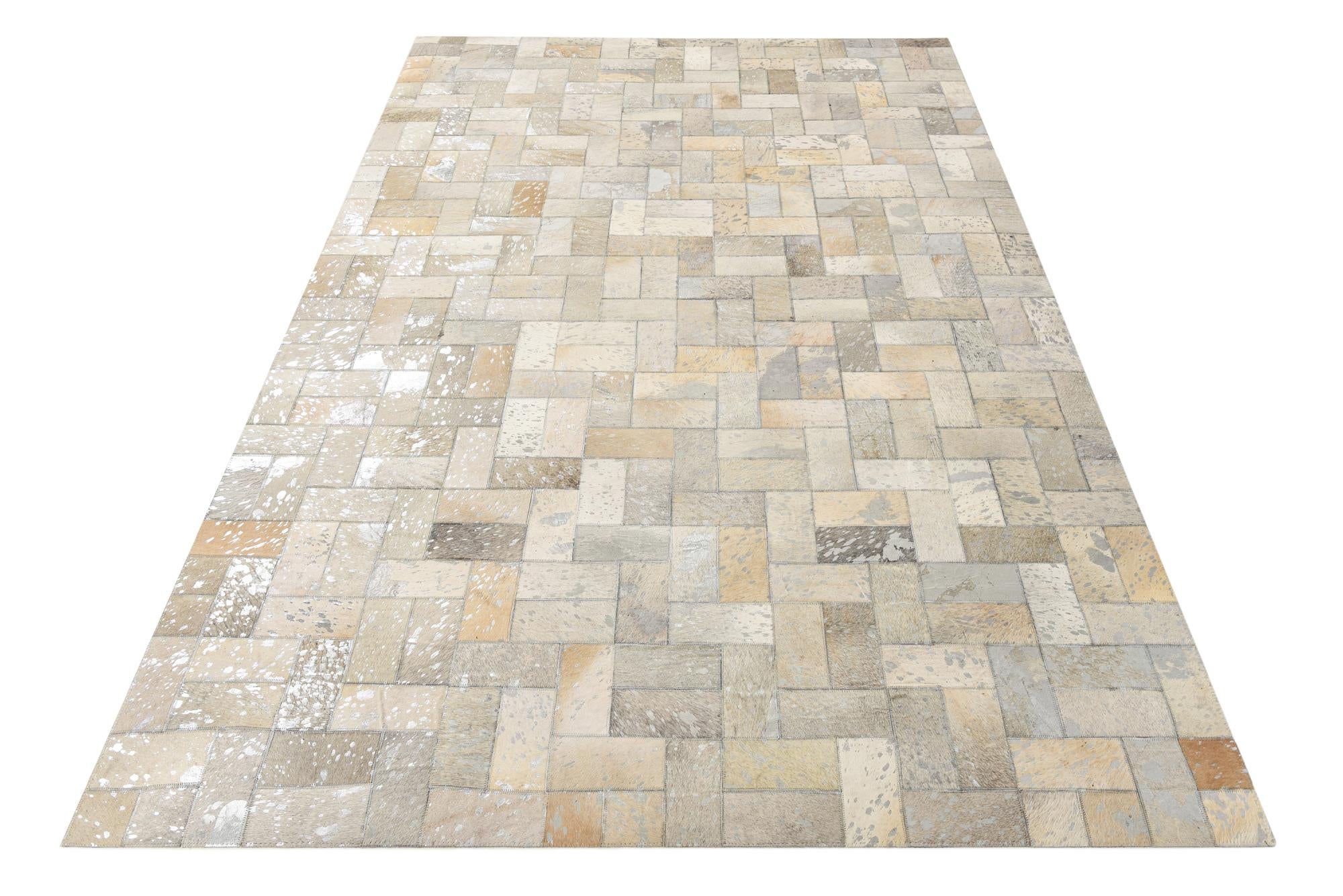 5' 2 x 8' 2 Cowhide Rug