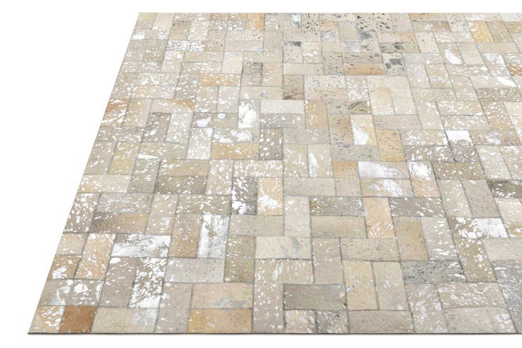 Detail image of 5' 2 x 8' 2 Cowhide Rug