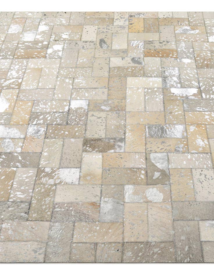 Detail image of 5' 2 x 8' 2 Cowhide Rug