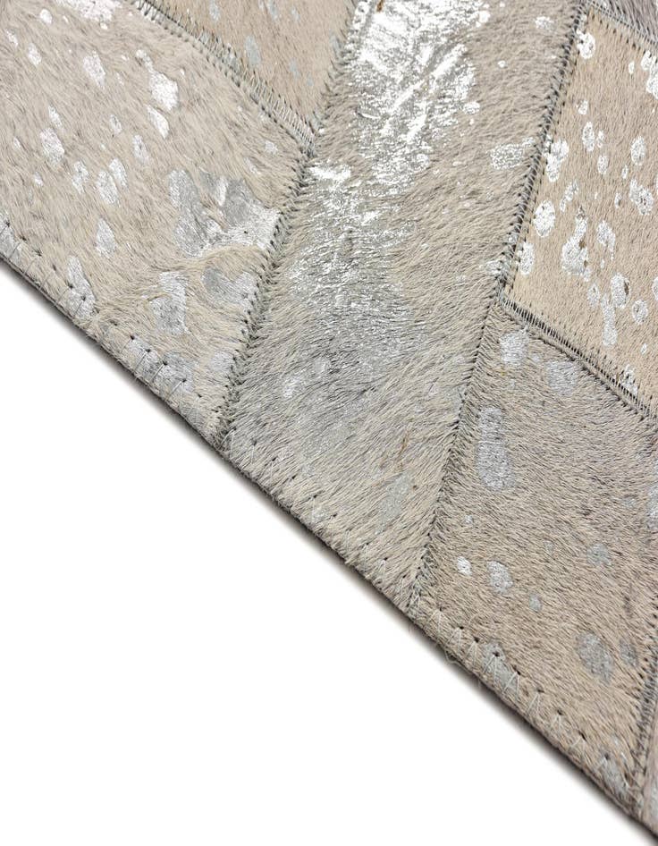 Detail image of 5' 2 x 8' 2 Cowhide Rug