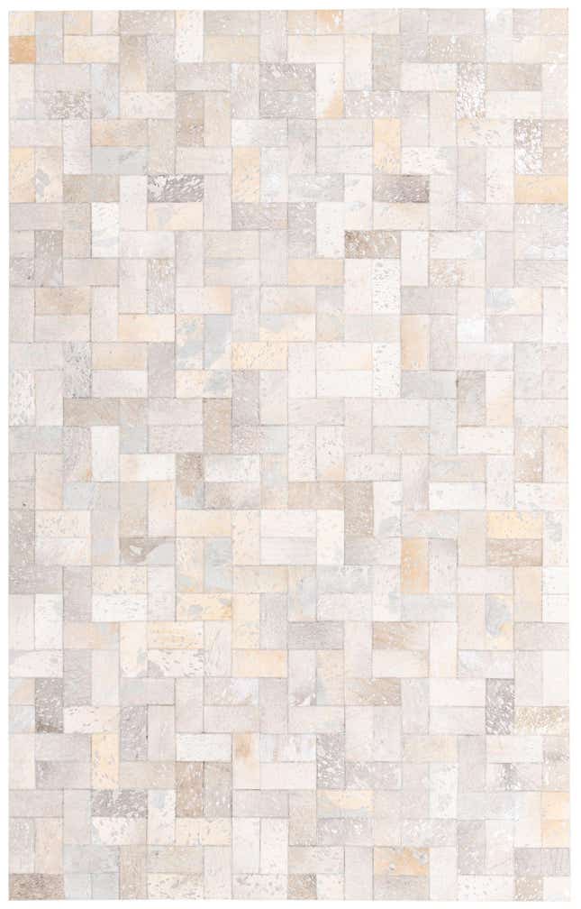 5' 2 x 8' 2 Cowhide Rug