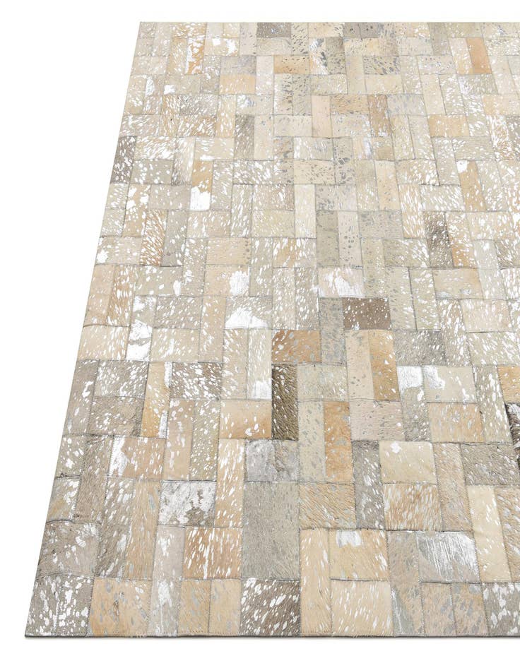 Detail image of 5' 2 x 8' 3 Cowhide Rug